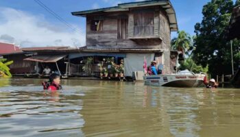 Затопления остаются в 15 провинциях, все еще в основном на Центральной равнине