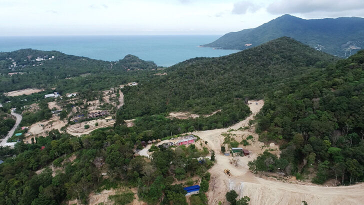 Ко Панган сталкивается с кризисом незаконного строительства в охраняемых районах