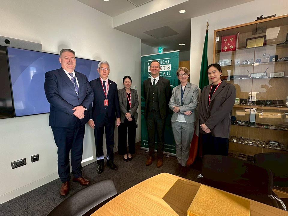 Национальная комиссию по борьбе с коррупцией Таиланда преследует коррупционные активы в Ирландии, нацелена на возврат миллионов.