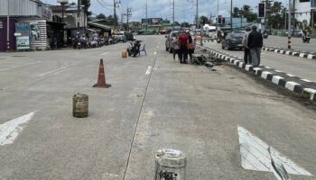 Неправильный способ rider погиб в смертельной аварии на мотоцикле на Пхукете