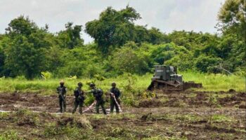 Новая противотанковая мина найдена недалеко от границы в Са-Каео