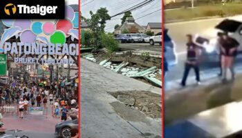 Новости видео Таиланда Пхетчабун Женщина выиграла 6 миллионов бат в лотерее, ПМ Анутин заявил, что shutdown в США не повредит экономике Таиланда 
Новости видео Таиланда 
Пхетчабун: Женщина выиграла 6 миллионов бат в лотерее, ПМ Анутин заявил, что shutdown в США не повредит экономике Таиланда.