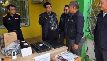 Полицейские рейды раскрывают устройства SIM box, стоящие за аферой с земельным налогом тайваньской банды