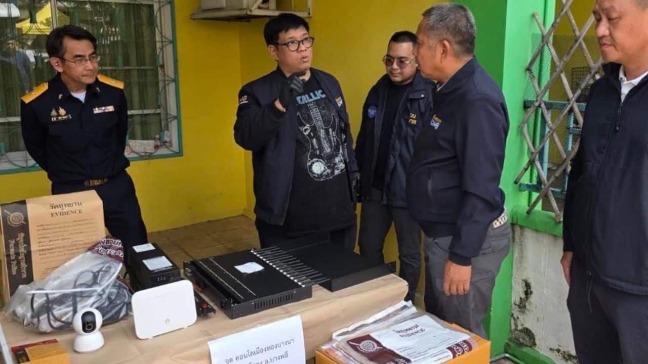 Полицейские рейды раскрывают устройства SIM box, стоящие за аферой с земельным налогом тайваньской банды