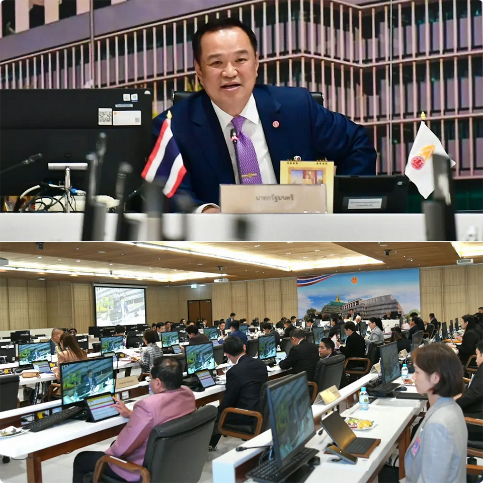 Премьер-министр Анутин на первом заседании кабинета министров 2025 года отдает указания о более быстром оказании помощи при стихийных бедствиях и поддержке на границе.