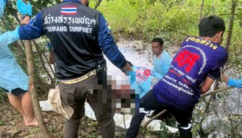 Таец разыскивается по обвинению в убийстве и сбрасывании тела в пруд в Пхетчабури