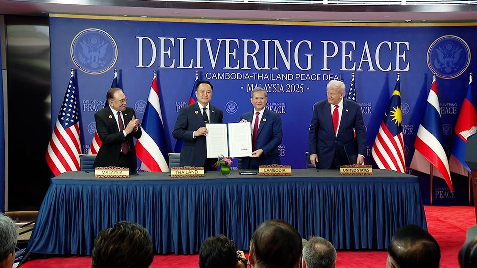 Таиланд и Камбоджа подписали восьмую пунктуальную декларацию о мире, свидетелями которой стали Трамп и Анвар
