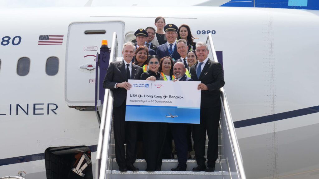 Таиланд приветствует первый рейс United Airlines по маршруту Лос-Анджелес–Бангкок