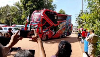 Тайская армия защищает психологические операции вдоль камбоджийской границы