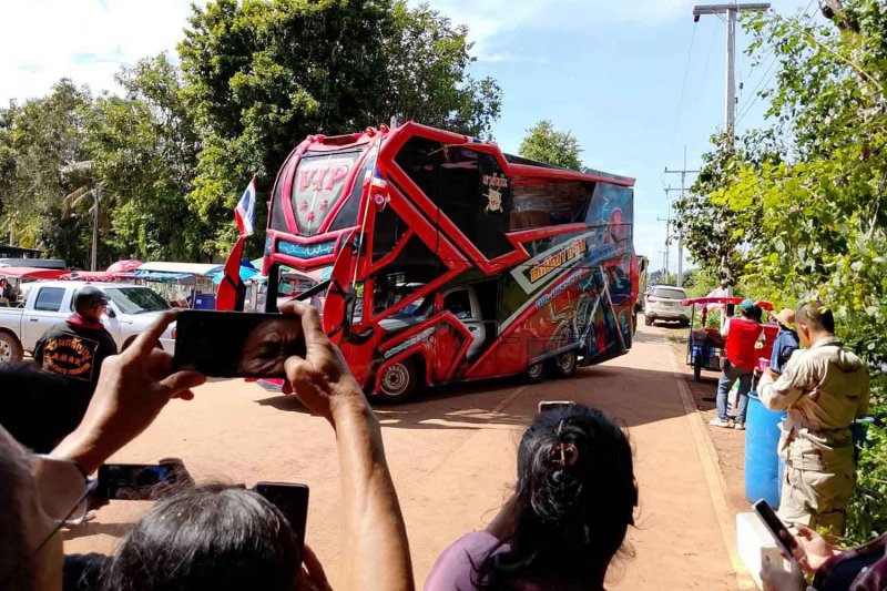 Тайская армия защищает психологические операции вдоль камбоджийской границы