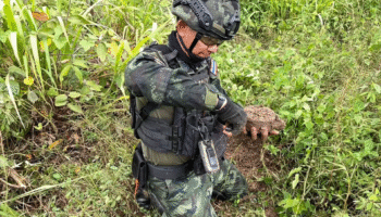 Тайская армия обнаружила активные мины недалеко от границы с Камбоджей в районе Сакэо