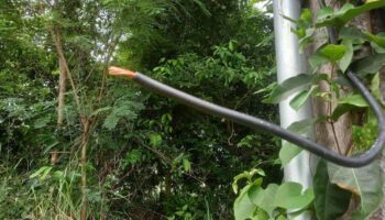 Шоссе Чонбури погрузилось в темноту после кражи трансформатора