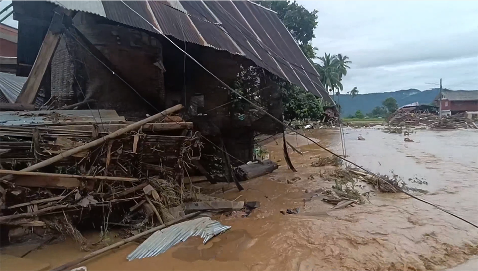Шторм Буалой вызывает широкомасштабные наводнения и оползни на севере Таиланда