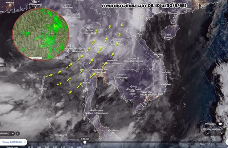 Шторм «Буалой» ослабевает, но в некоторых частях Таиланда все еще ожидаются сильные дожди