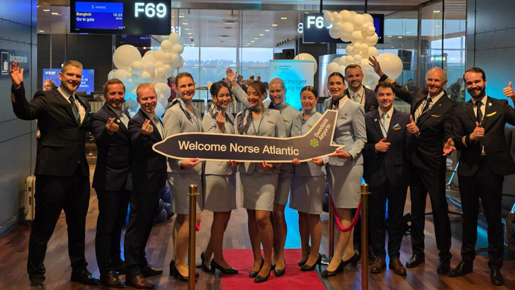 Norse Atlantic Airways запускает первый прямой рейс из Стокгольма в Бангкок