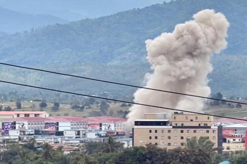Взрывы в центре мошенничества «все для показухи»