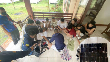 Девять китайцев арестованы в Трат за связь с мошенническим центром в Мьянме