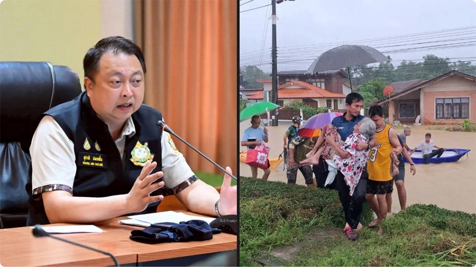 Заместитель премьер-министра Сучарт распорядился о быстром финансировании помощи для пострадавших от наводнения южных сообществ