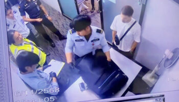 Рентгеновский снимок показал, что израильский турист проносит боеприпасы в аэропорту Пхукета