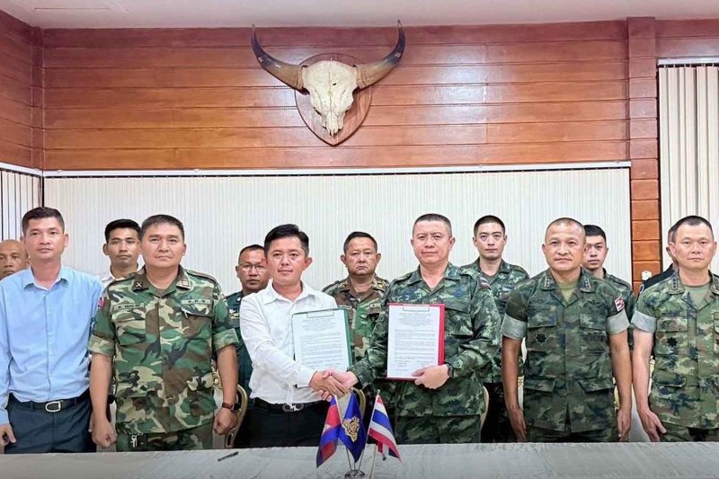 Таиланд и Камбоджа закладывают основы для обследования пограничного забора