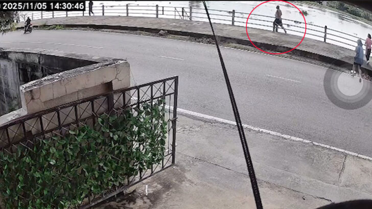 Француз прыгнул в реку Чао Прайя, чтобы спасти тайку