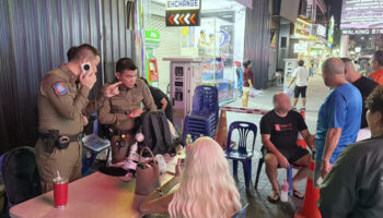 2 арестовано за карманные кражи у израильских туристов на пешеходной улице Паттайи