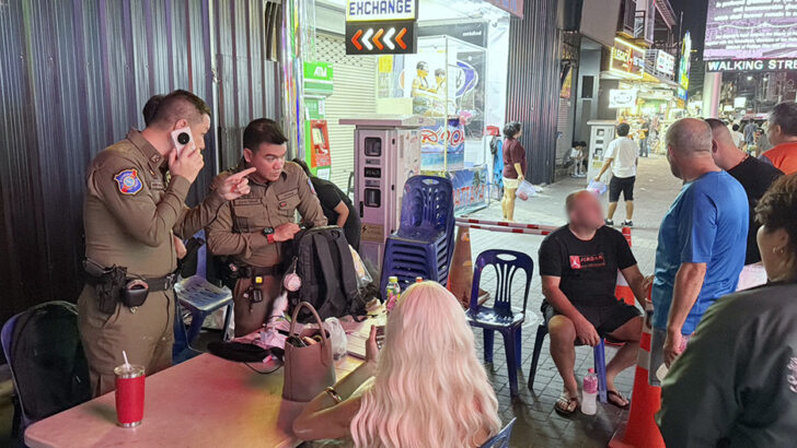 2 арестовано за карманные кражи у израильских туристов на пешеходной улице Паттайи