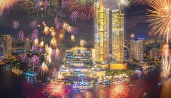 CNN выбирает IconSiam в Бангкоке в качестве места для новогодней прямой трансляции в Азиатско-Тихоокеанском регионе.