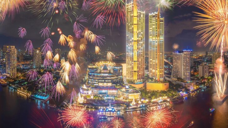 CNN выбирает IconSiam в Бангкоке в качестве места для новогодней прямой трансляции в Азиатско-Тихоокеанском регионе.