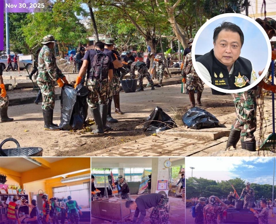 Большая уборочная инициатива восстанавливает безопасность и поддержку пострадавшему от наводнения Хат Яю