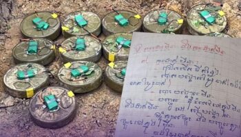 ВМС Таиланда сообщают о обнаружении модифицированных противопехотных мин в охраняемой пограничной зоне