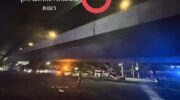 Иностранный мужчина получил травму после того, как прыгнул с автострады Бангкока