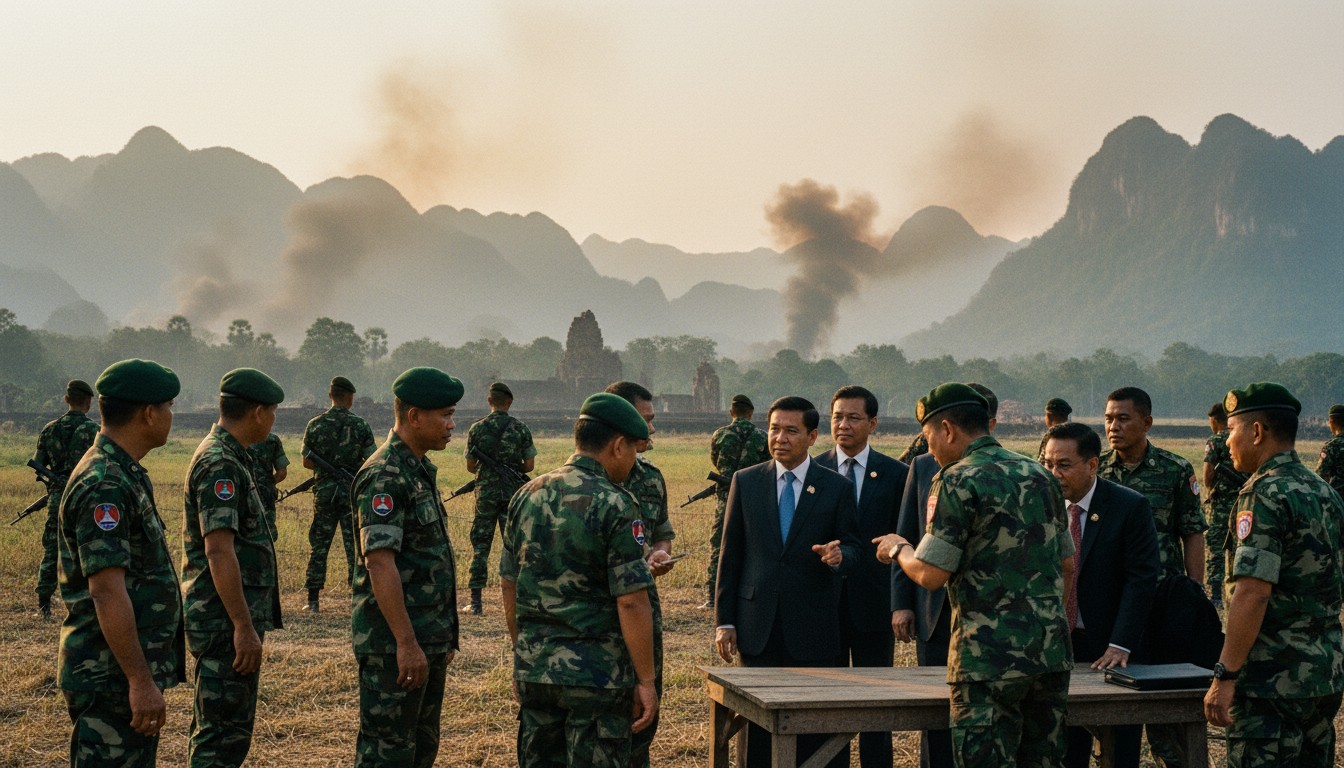 Камбоджа ищет посредничества Малайзии в переговорах о перемирии с Таиландом на фоне обострения пограничных столкновений