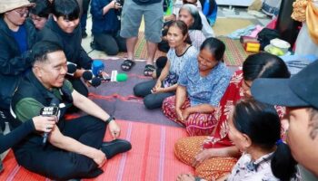 Министр обороны посетил Са-Каэо для проверки безопасности на границе и поддержки перемещённых жителей