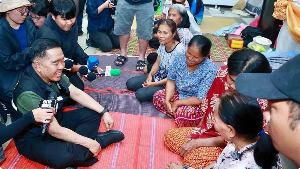 Министр обороны посетил Са-Каэо для проверки безопасности на границе и поддержки перемещённых жителей