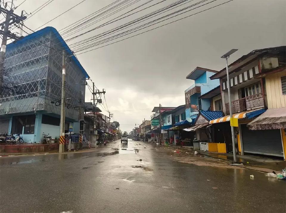 Пострадавшие от наводнения в Сонгкхле получат по 9,000 бат через упрощенный процесс помощи