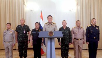 Премьер-министр Анутин клянется защищать суверенитет Таиланда, поскольку пограничные столкновения с Камбоджей усиливаются.