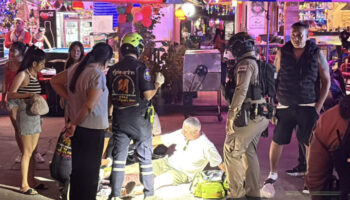 Пьяная рождественская драка оставила иностранца раненым в Паттайе