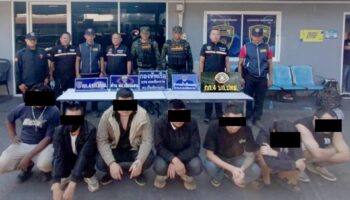 Семь иностранных граждан задержаны рядом с рекой Меконг при попытке незаконного выезда в Лаос