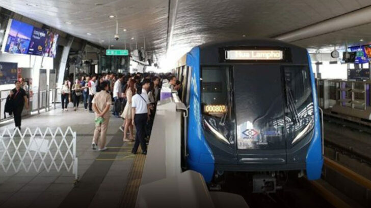 Служба MRT в Бангкоке будет продлена до 2 часов ночи в канун Нового года.