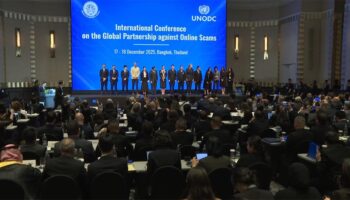 Таиланд, ООН собрала 58 стран в Бангкоке, чтобы бороться с безграницами онлайн-мошенничеством.