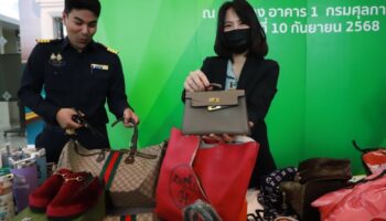 Тайское подавление поддельных товаров приносит результаты