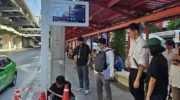 Бангкок представляет умные автобусные остановки для снижения скученности на тротуарах