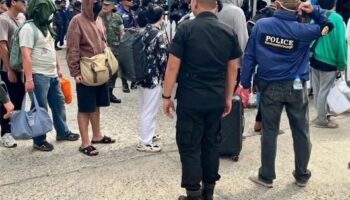 ВМФ репатриирует 28 тайцев, освобожденных из операций кибермошенничества в Камбодже