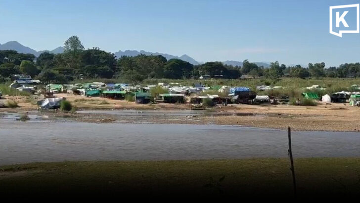 Монголская армия сталкивается с Карен, поврежден дом в Таиланде