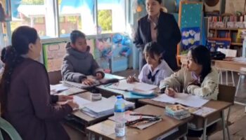 Пограничные школы в Бурираме повторно открываются с учениями по использованию аварийных бункеров