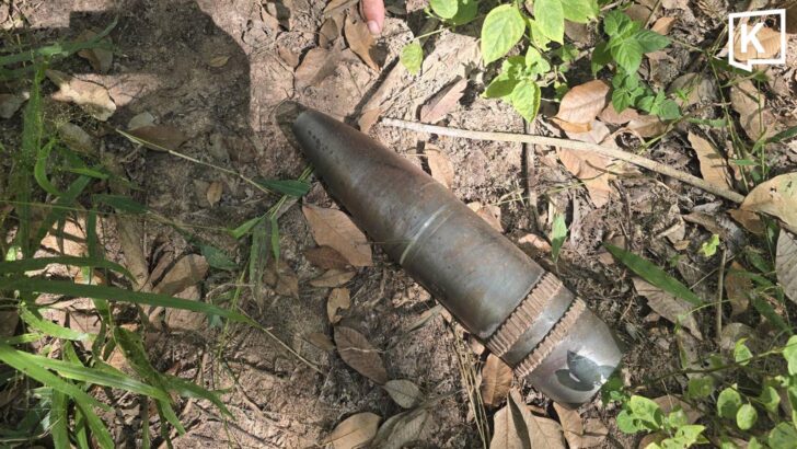 Поиск неразорвавшихся боеприпасов рядом с границей продолжается