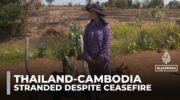 Покинутые семьи застряли на границе Таиланда и Камбоджи, несмотря на прекращение огня
