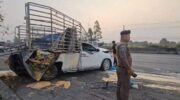 Попытка обгона приводит к многократной аварии в Сарабури, восемь пострадавших