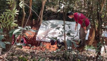 Семья из Чианг Рая эксгумирует тело после того, как 'мертвый' сын вернулся домой.